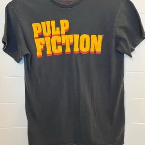 Pulp Fiction Graphic Tee‎ - Charcoal